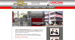 Desktop Screenshot of centrodecopiado.com.mx